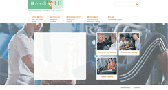 Desktop Screenshot of medifit.at