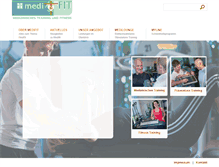 Tablet Screenshot of medifit.at