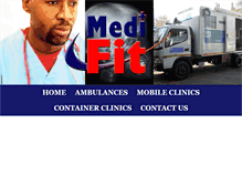 Tablet Screenshot of medifit.co.za